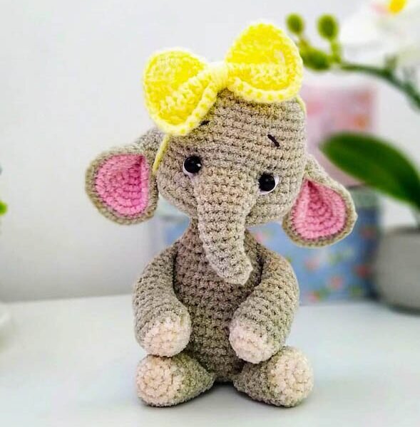 Crochet Elephant Free Pattern