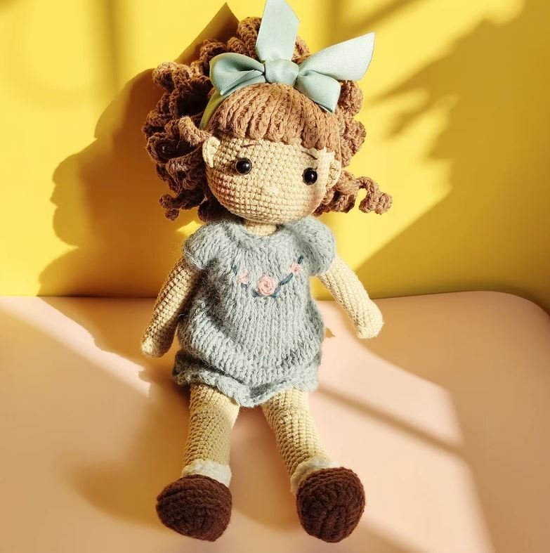 Crochet Mini Doll Free Pattern 2