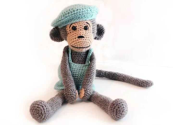 Crochet Monkey Free Amigurumi Pattern 1