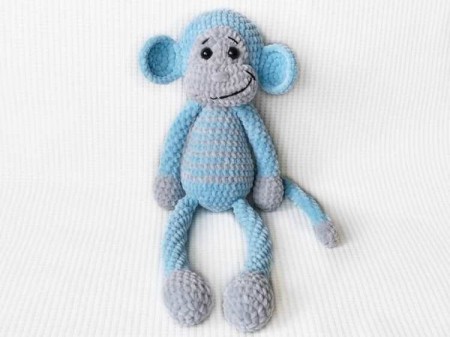 Crochet Plush Monkey Free Pattern