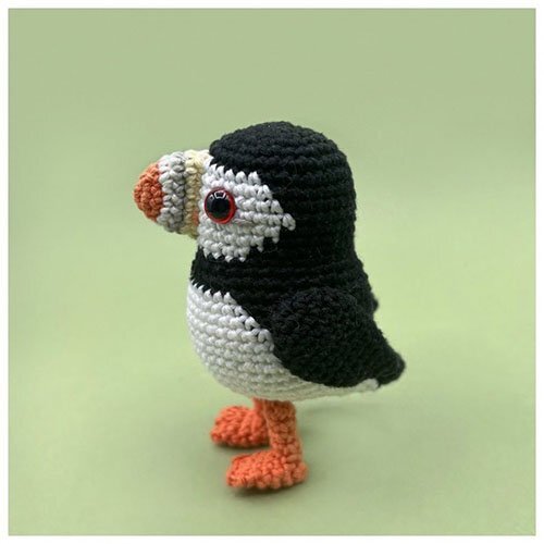 Crochet Puffin Amigurumi Free Pattern