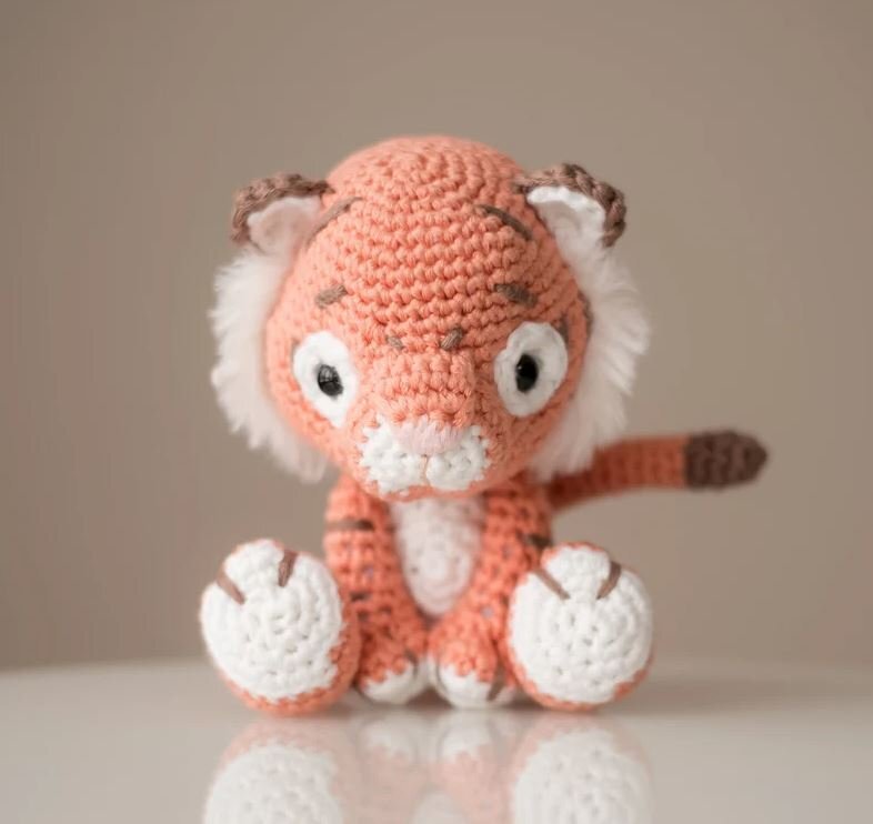 Crochet Tiger Doll Free Amigurumi Pattern 2