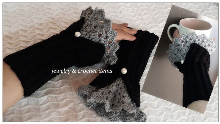 Crochet Victorian Gloves Knit