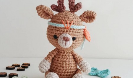 Deer Free Crochet Pattern