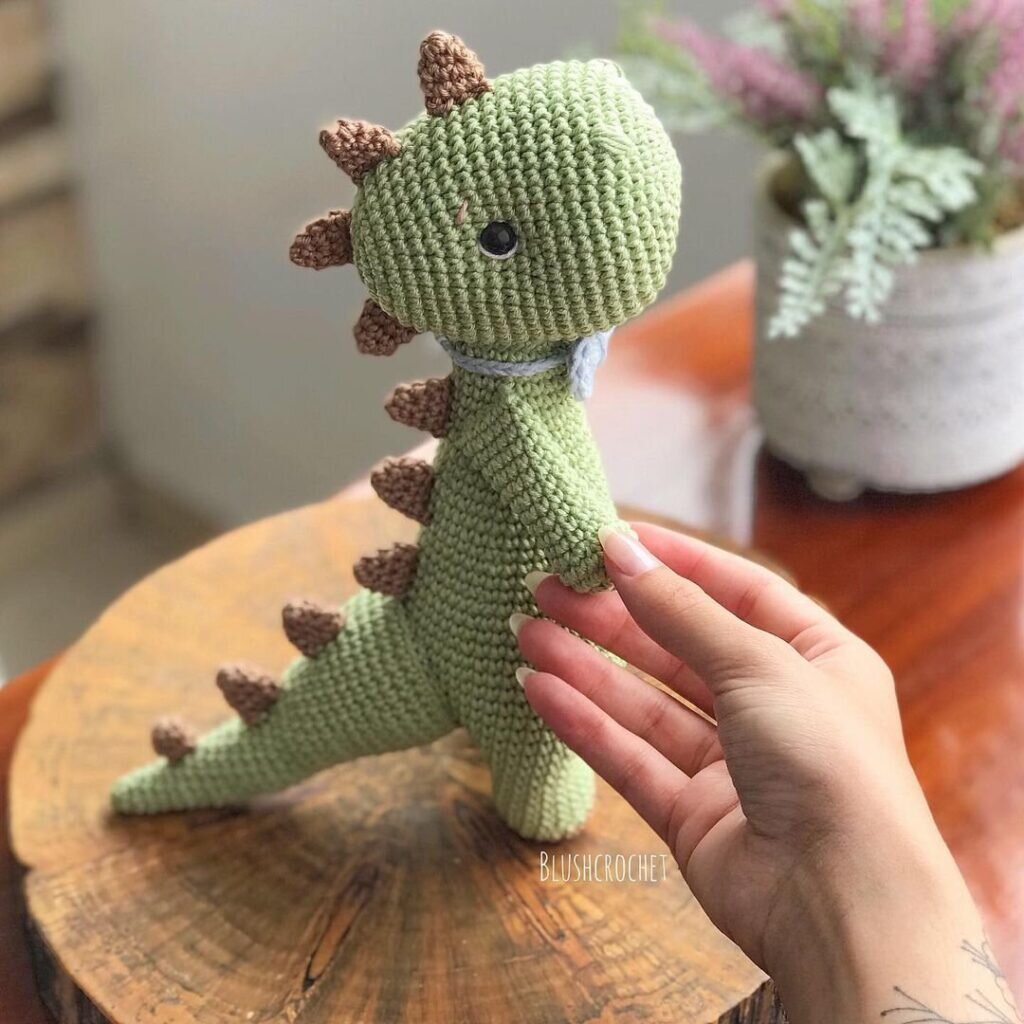 Dino Free Crochet Pattern 2