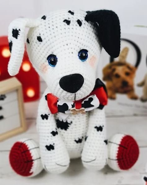 Dog Free Amigurumi Pattern 1