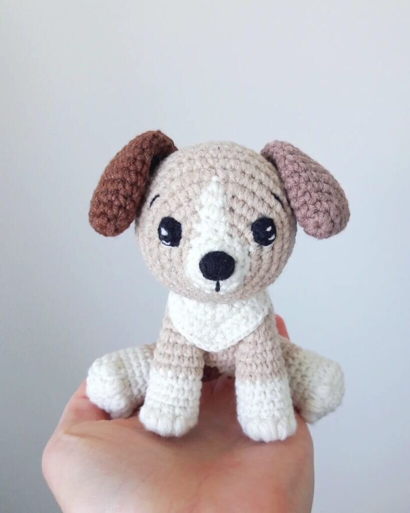 Dog Free Crochet Amigurumi Pattern 1