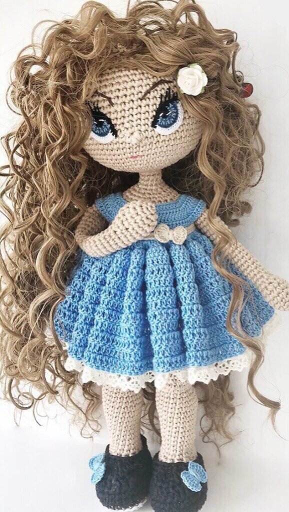 Doll Free Amigurumi Pattern 1