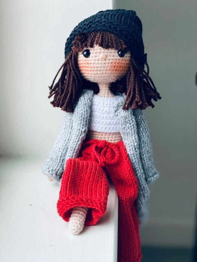 Doll Free Amigurumi Pattern 1