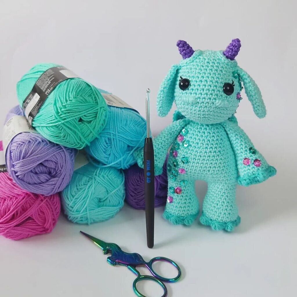 Dragon Free Crochet Pattern 1