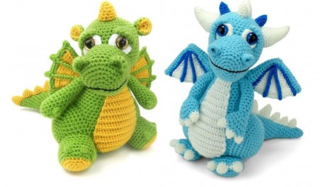 Dragon Free Crochet Pattern