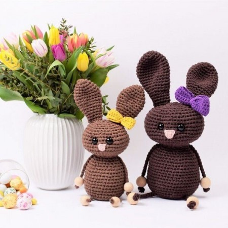 Easter Bunny Flora Free Crochet Pattern