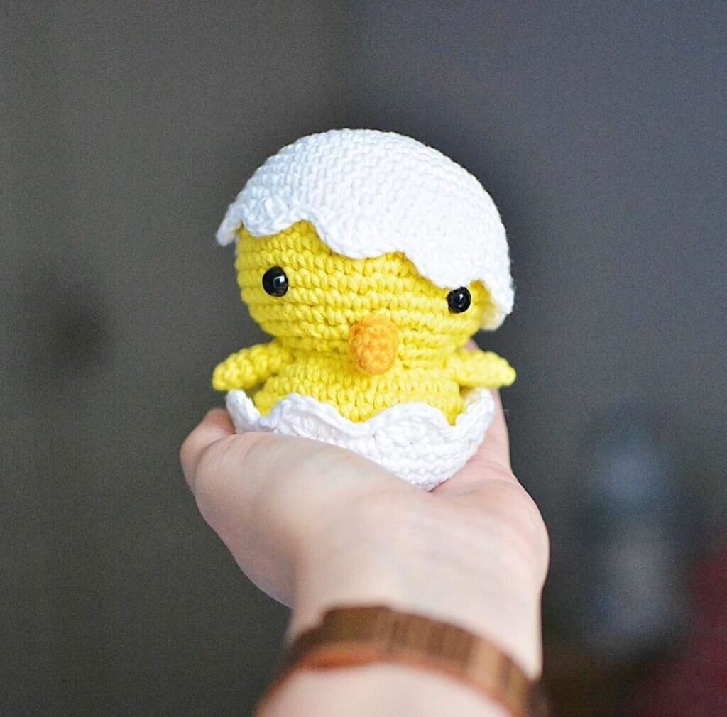 Easter Chicks Free Crochet Pattern 2