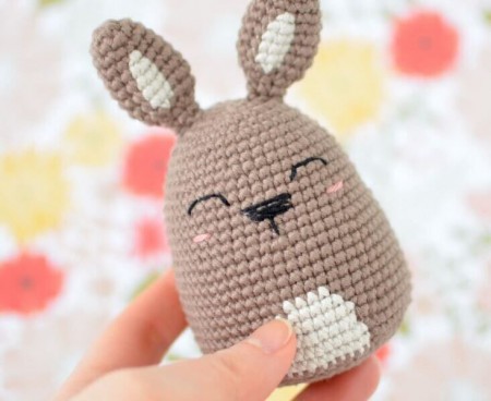 Easter Egg Bunny Amigurumi Free Pattern