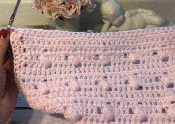 Easy Baby Blanket Knitting 2
