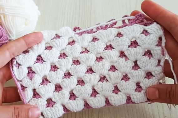 Easy Reversible Crochet Pattern Knitting 2