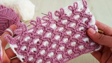 Easy Reversible Crochet Pattern Knitting