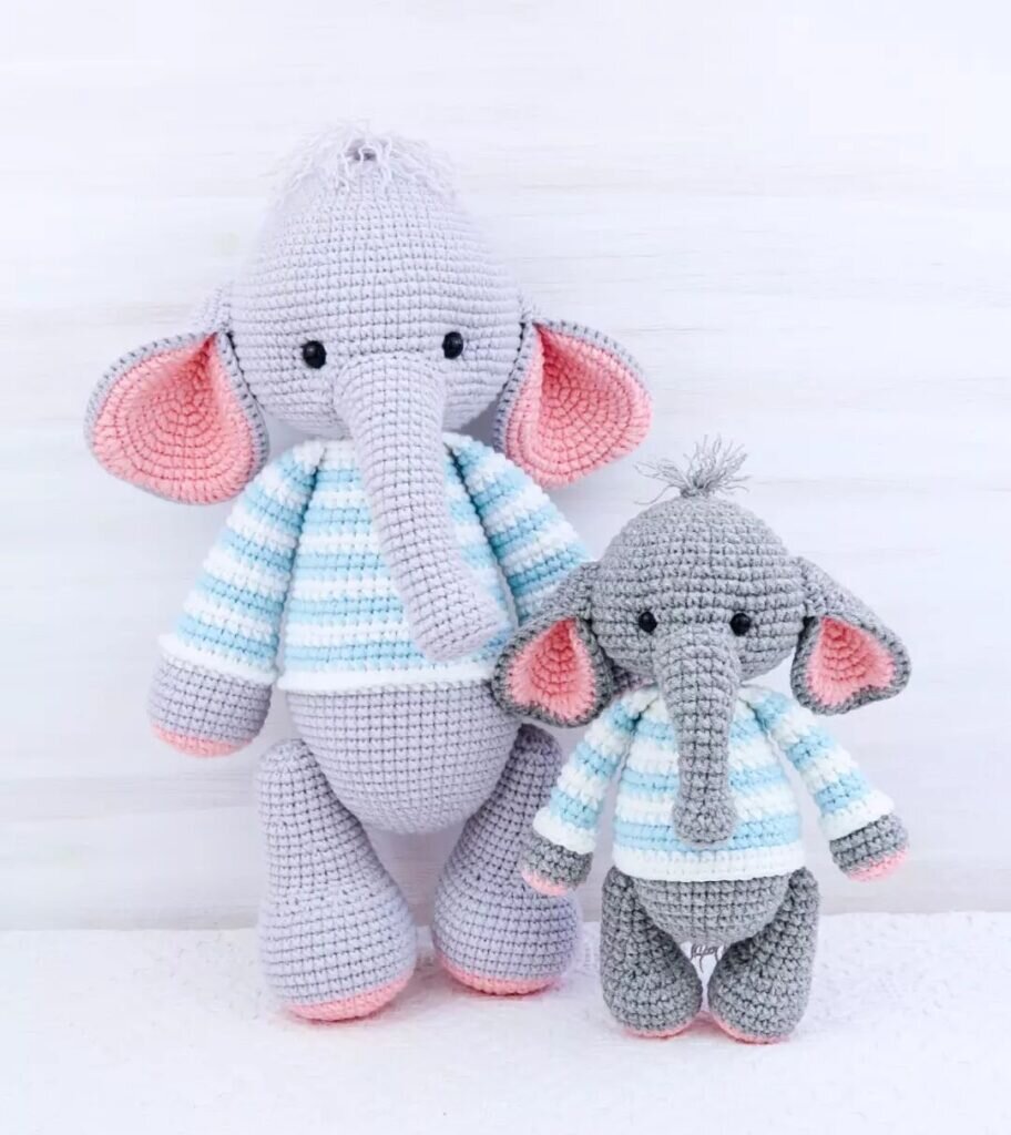 Elephant Free Amigurumi Pattern 2