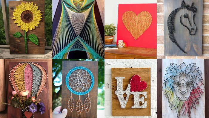 18 Examples Of String Art
