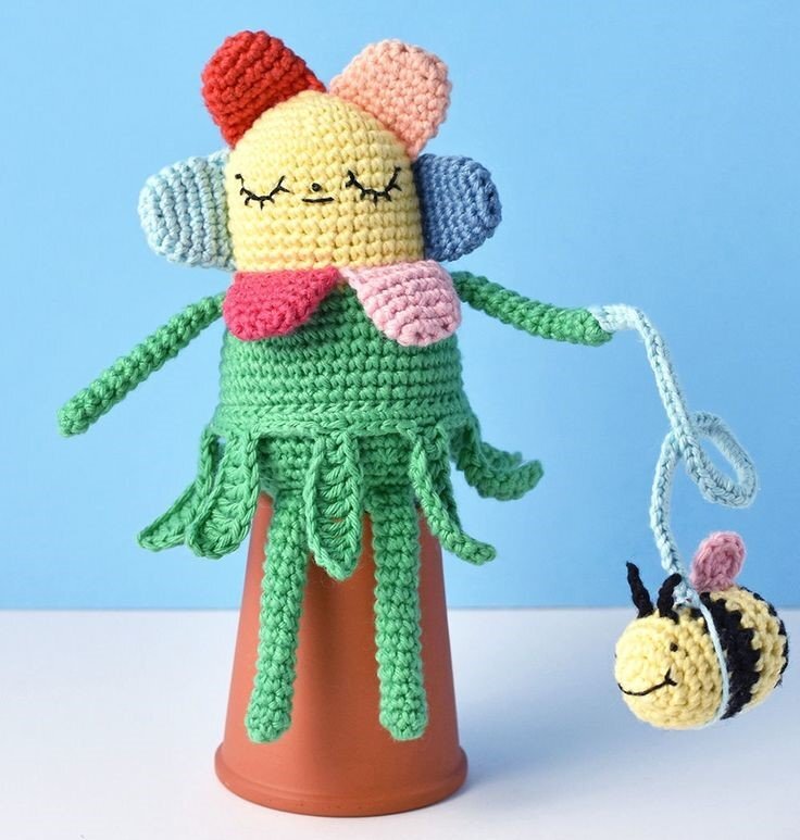 Flower Gal Crochet Free Pattern 2