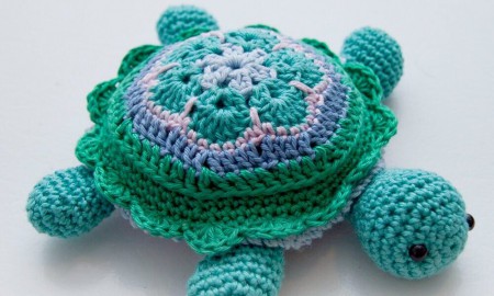 Flower Turtle Pincushion Pattern