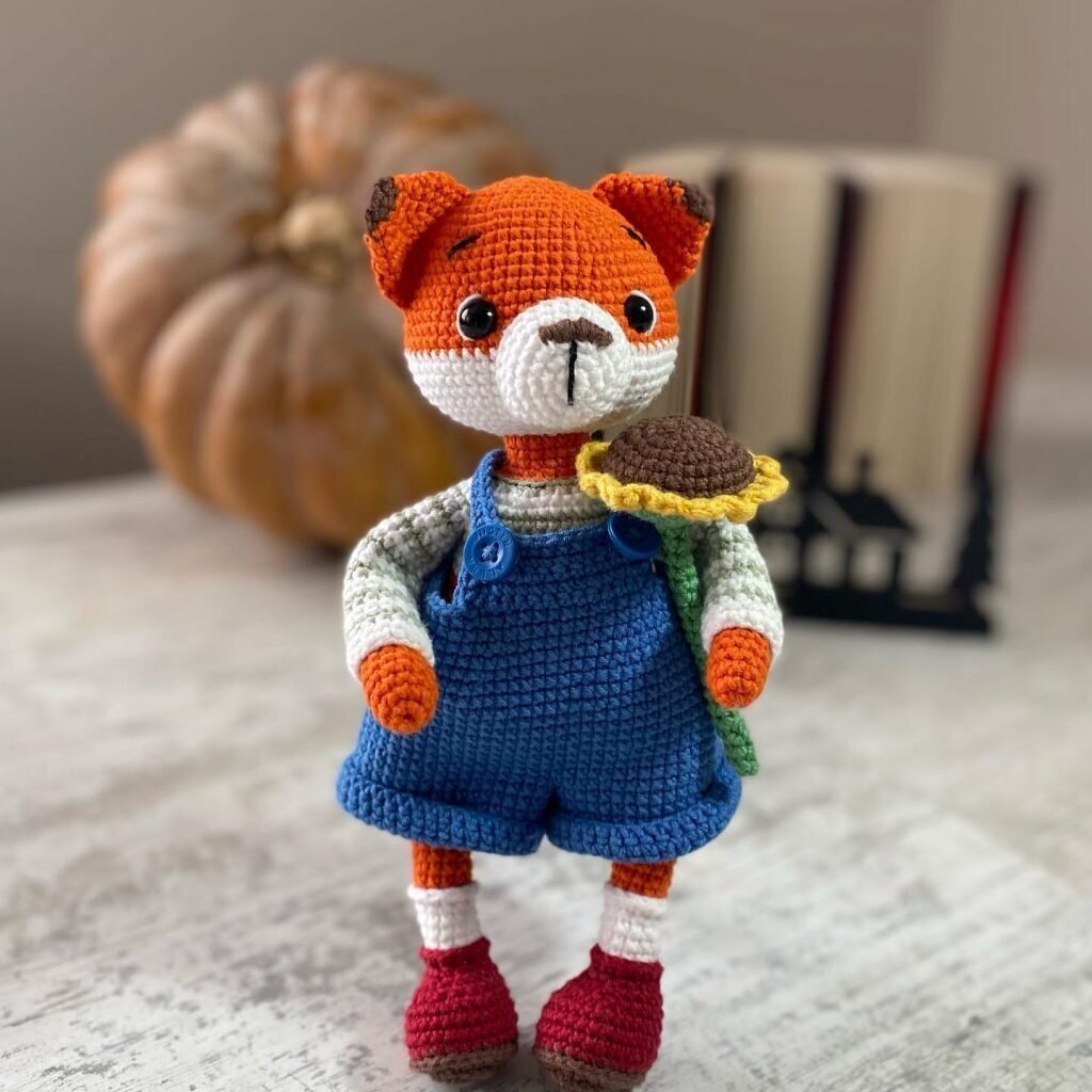 Fox Amigurumi Free Pattern 2