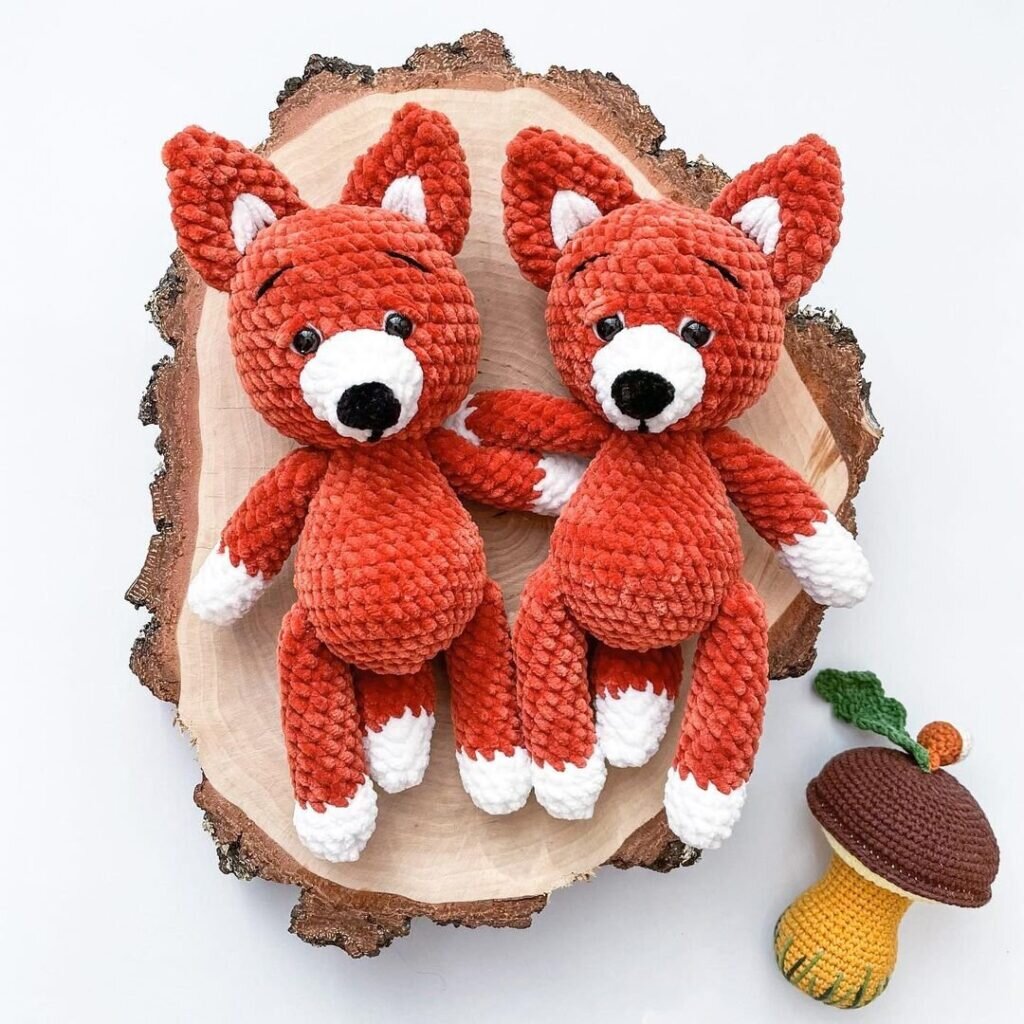 Fox Free Amigurumi Crochet Pattern 2