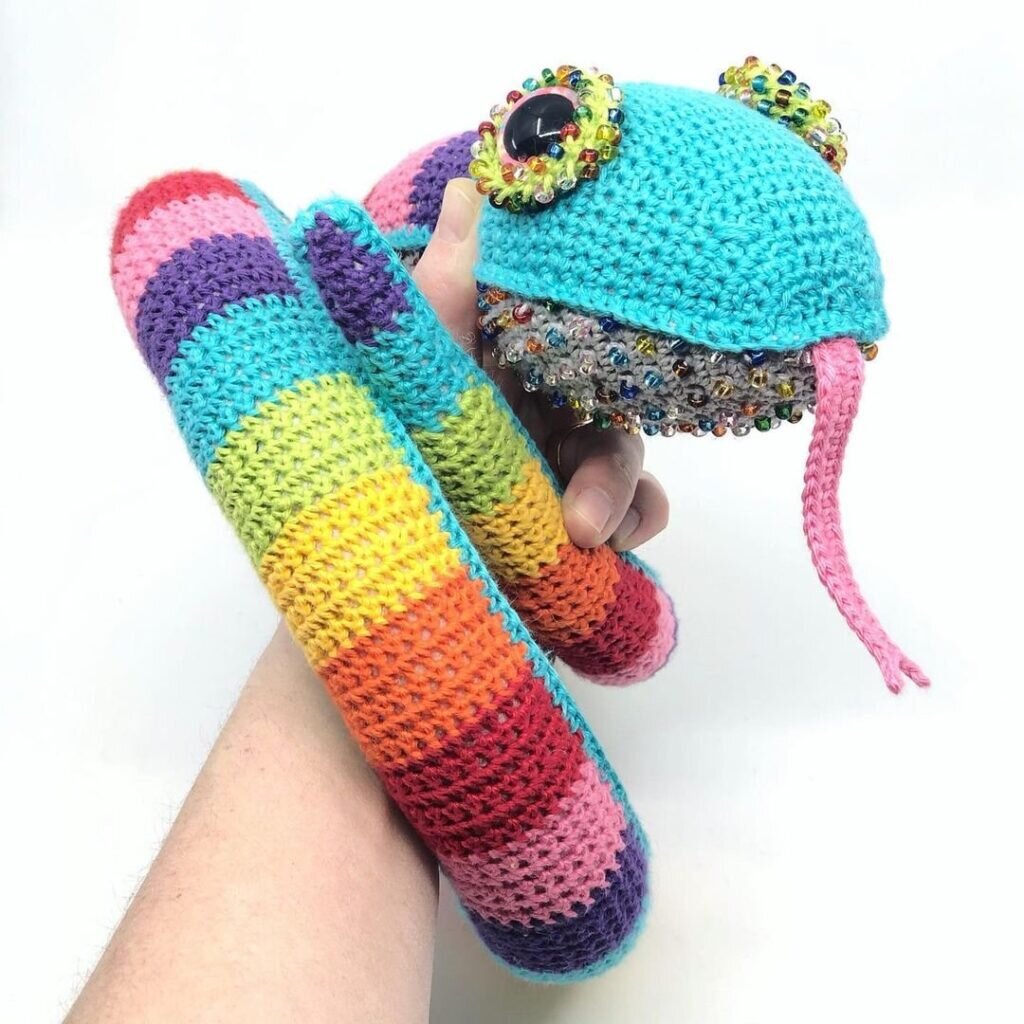 Free Amigurumi Snake Crochet Pattern 2