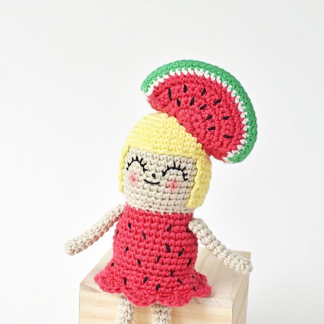 Fruit Girls Free Crochet Pattern 1
