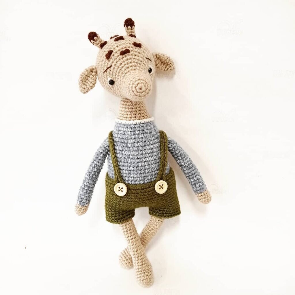 Giraffe Crochet Free Pattern 2