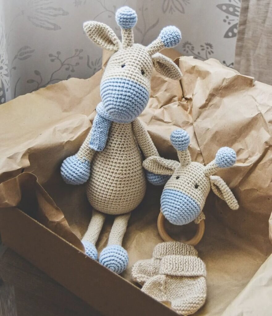 Giraffe Free Crochet Pattern 1