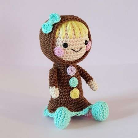 Girl Doll Free Amigurumi Pattern