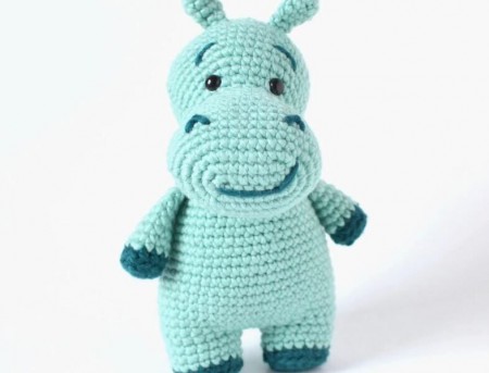 Hippo Free Amigurumi Pattern