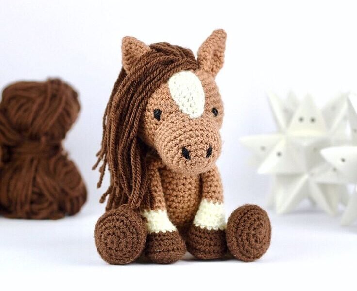 Horse Free Amigurumi Pattern