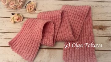 How To Crochet Scarf For Women, Children,man