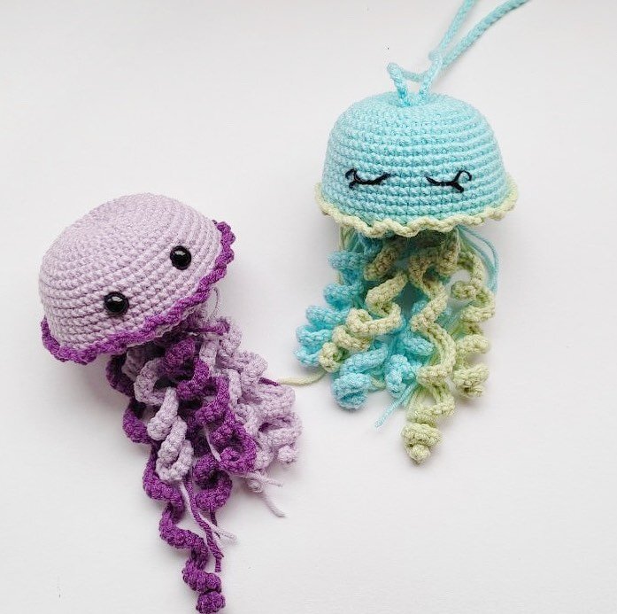 Jellyfish Crochet Free Pattern 2