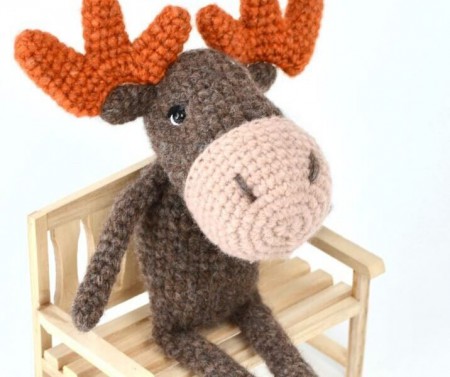 Jorg the Moose Free Pattern