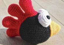 Knitting Toy Amigurumi Rooster Free Pattern 4