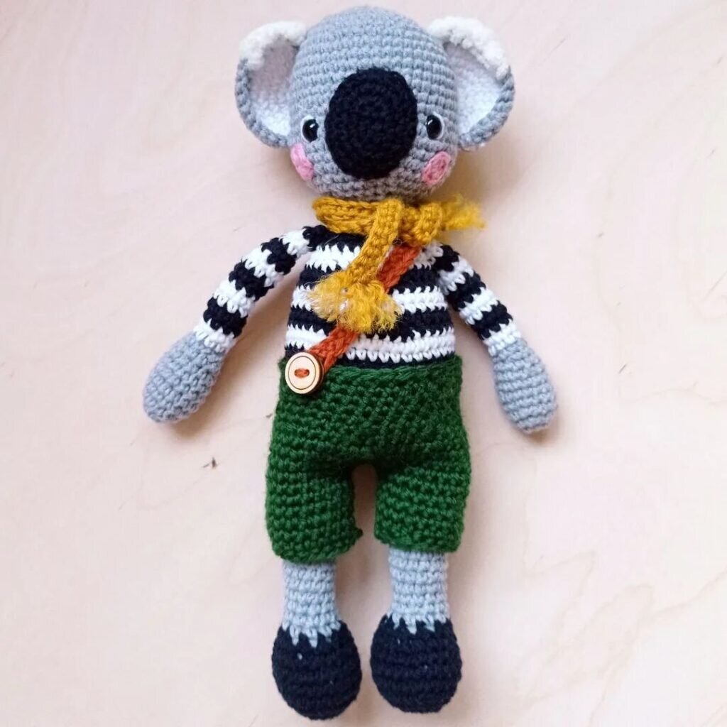 Koala Crochet Free Pattern 2