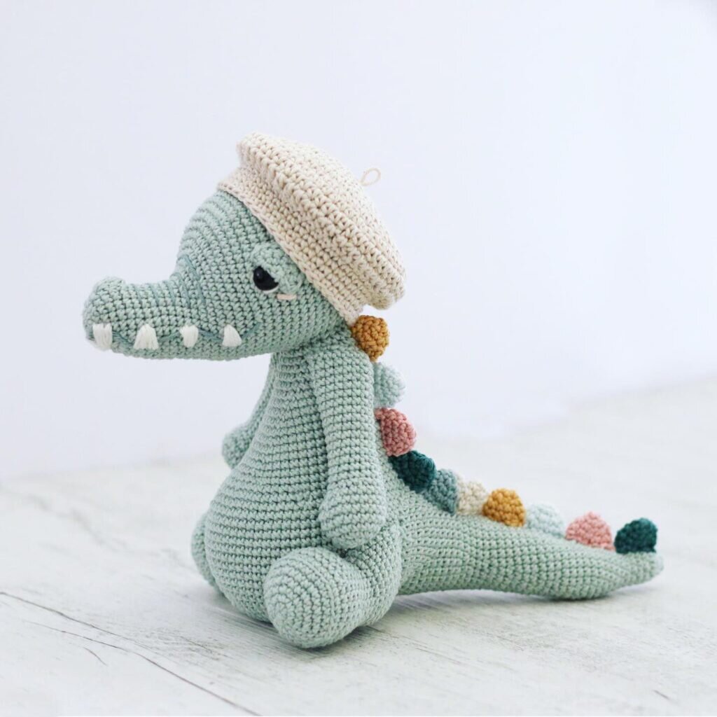 Kyle the Crocodile Free Pattern 1