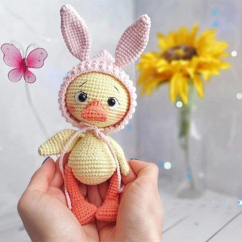 Lalafanfan Crochet Duck Free Pattern