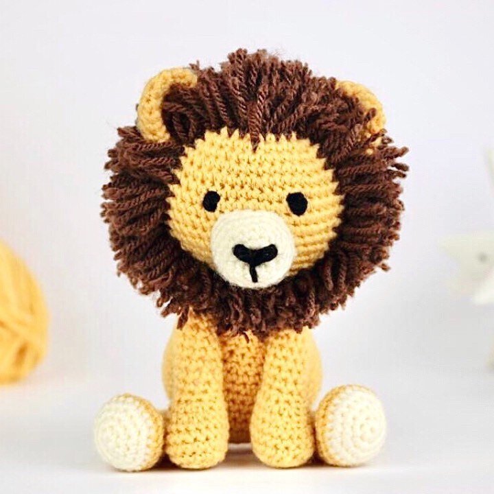 Lion Amigurumi Free Crochet Pattern 1