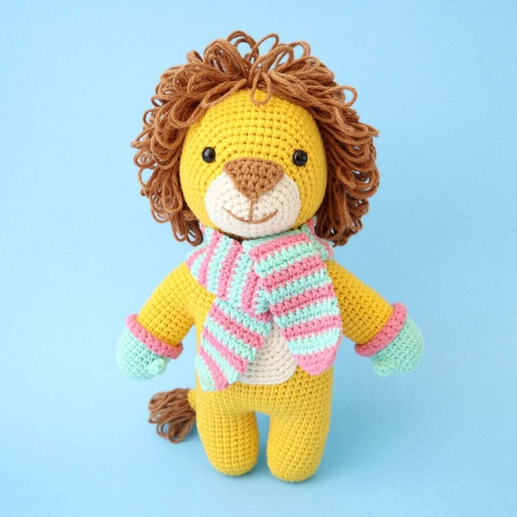 Lion Amigurumi Free Crochet Pattern 2
