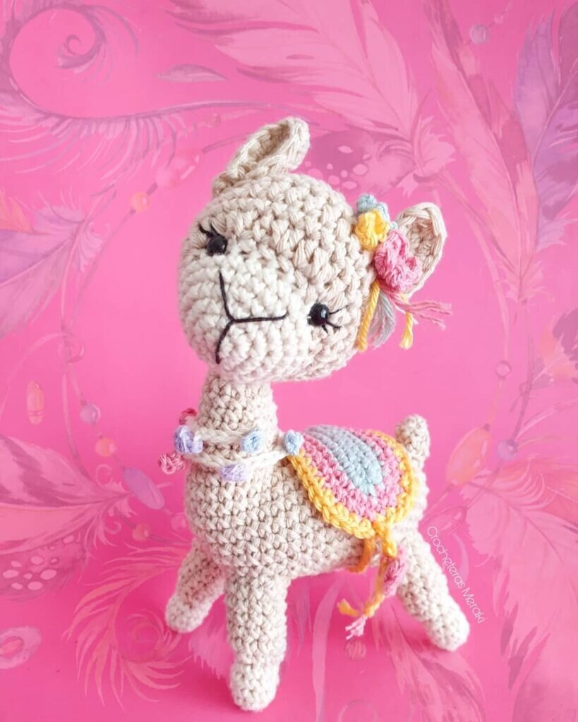 Llama Crochet Free Pattern 2