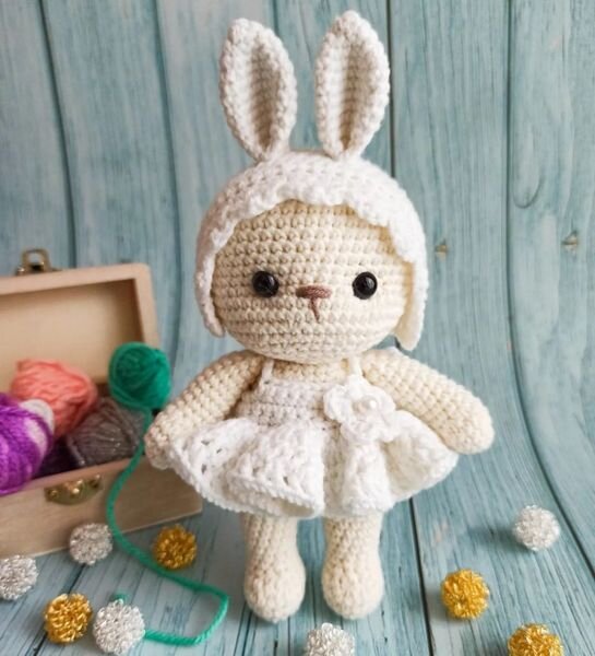 Lovely Crochet Bunny Amigurumi Free Pattern