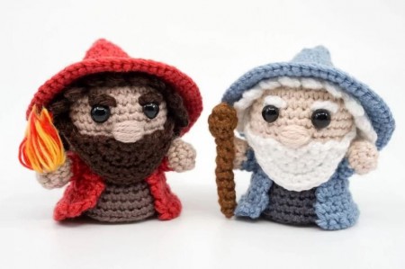 Mage and Wizard Amigurumi Free Pattern