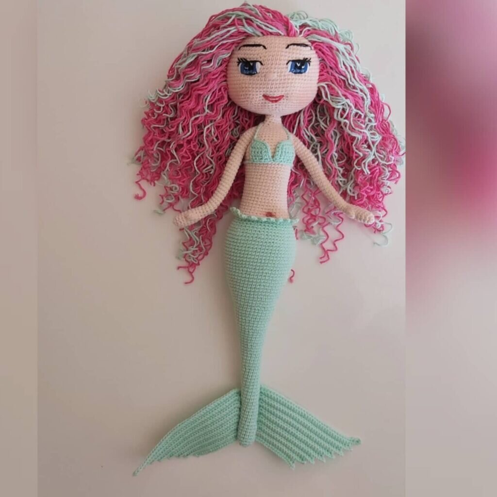 Marmaid Free Amigurumi Pattern 1