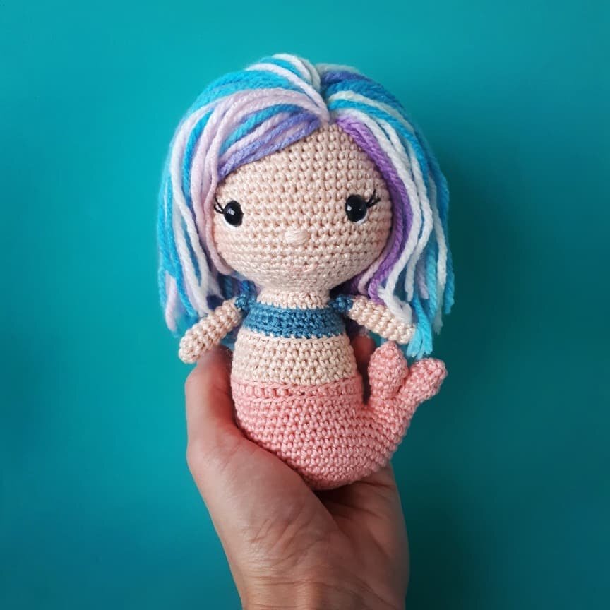 Marmaid Free Amigurumi Pattern 2