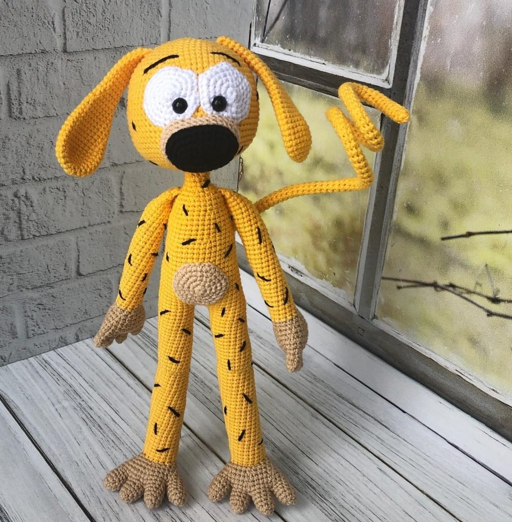 Marsupilami Free Crochet Pattern 1