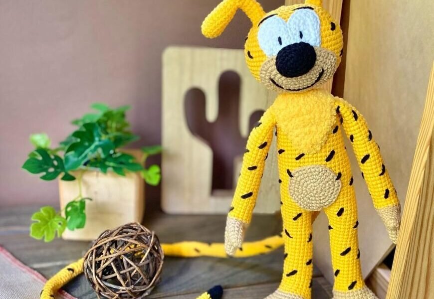 Marsupilami Free Crochet Pattern